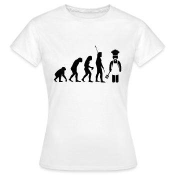 Cuisine cuisine cuisine cuisine Food Kitchen - T-shirt Femme - blanc - Devant - AI Model Female 172 dark (172cm)
