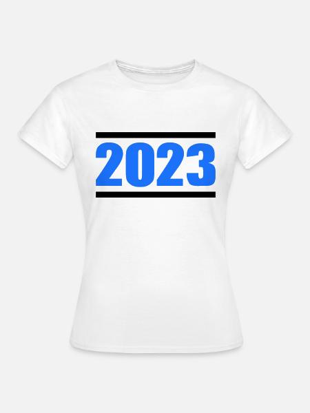 2023 - Frauen T-Shirt - Weiß