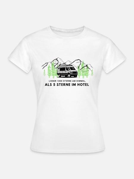Camper - Frauen T-Shirt - Weiß