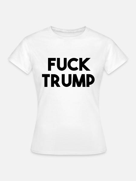 FUCK  - Frauen T-Shirt - Weiß