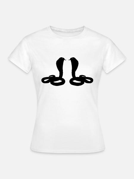 Snakes - Frauen T-Shirt - Weiß