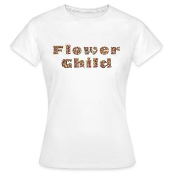 Fleur Enfant - T-shirt Femme - blanc - Devant - AI Model Female 172 dark (172cm)