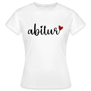 Examen de fin d’études - T-shirt Femme - blanc - Devant - AI Model Female 172 dark (172cm)