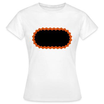 Fahrrad Flicken - Frauen T-Shirt - Weiß - Vorne - AI Model Female 172 dark (172cm)