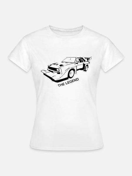 Auto car - Frauen T-Shirt - Weiß