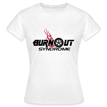Burnout syndrome - Frauen T-Shirt - Weiß - Vorne - AI Model Female 172 dark (172cm)