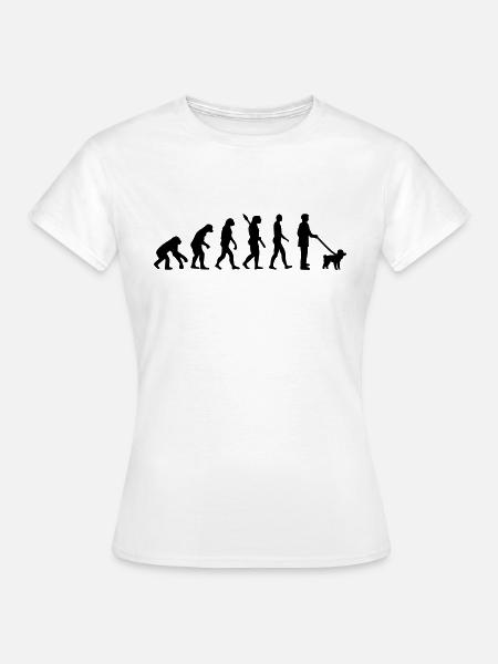Pudel - Frauen T-Shirt - Weiß