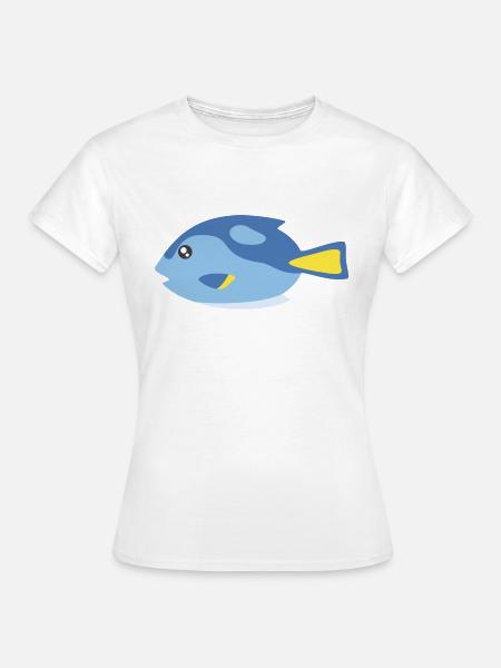 Doktorfisch - Frauen T-Shirt - Weiß