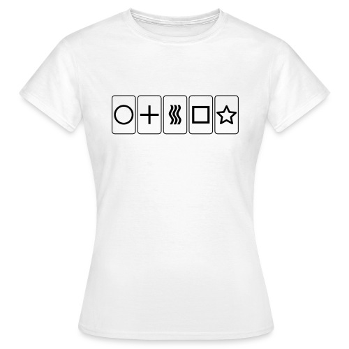 Zener Cards - Women's T-Shirt