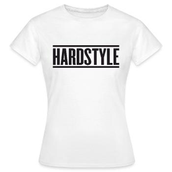 Hardstyle - Women's T-Shirt - white - Front - AI Model Female 172 dark (172cm)