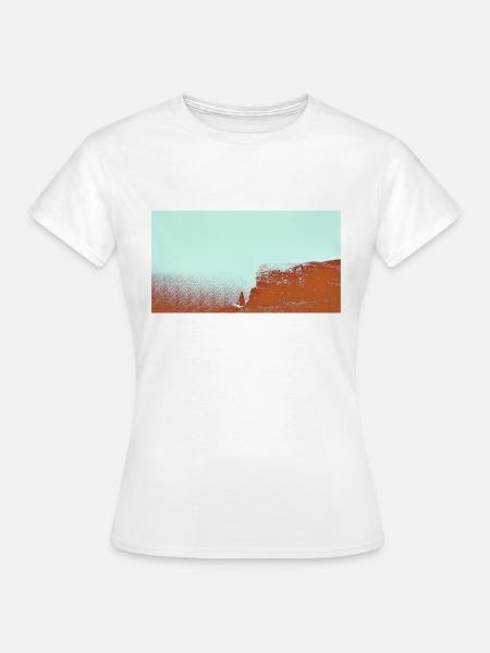 Cliffs of Moher - Frauen T-Shirt - Weiß