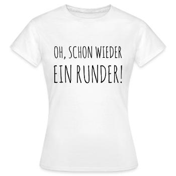 Runder Geburtstag Farbwechsel - Frauen T-Shirt - Weiß - Vorne - AI Model Female 172 dark (172cm)