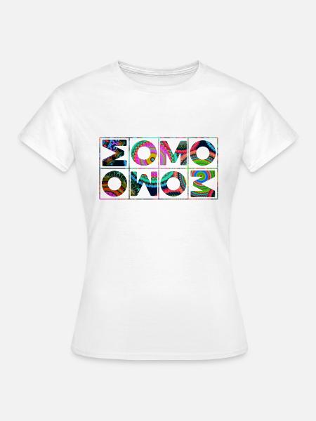 OM Mantra Mandala - Frauen T-Shirt - Weiß