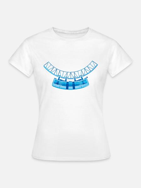 Schwebebahn - Frauen T-Shirt - Weiß