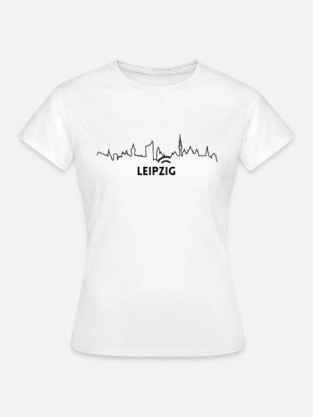 Stadt Leipzig - Frauen T-Shirt - Weiß