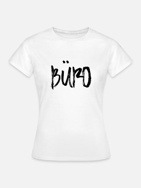 Büro - Frauen T-Shirt - Weiß