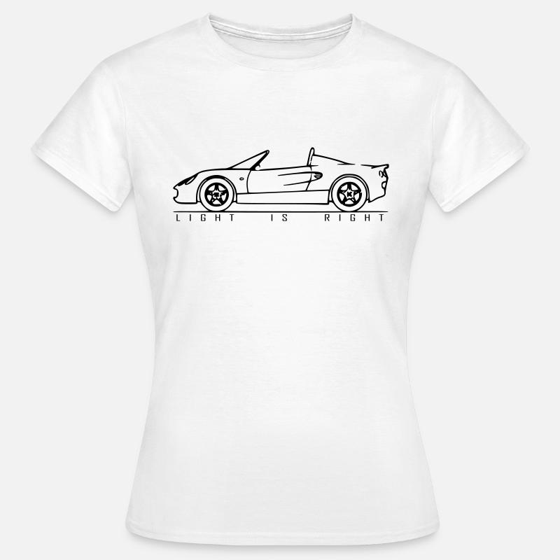 Elise light is right - T-shirt Femme - blanc
