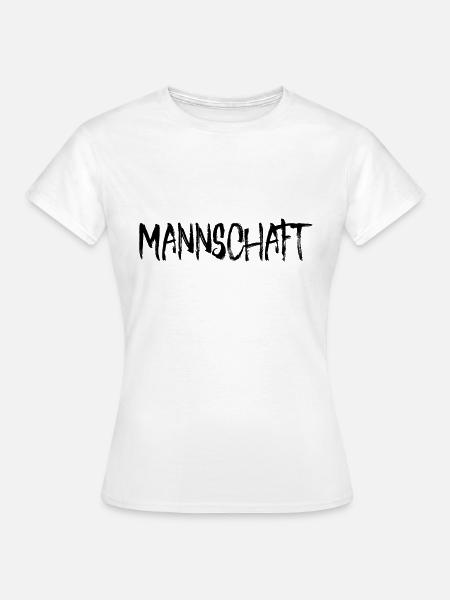 MANNSCHAFT - Frauen T-Shirt - Weiß