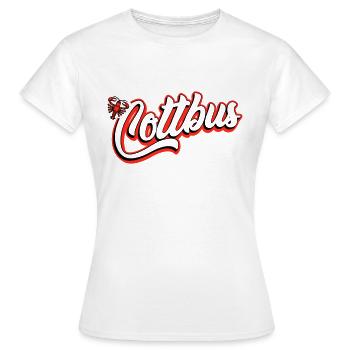 Cottbus Brandenburg - Frauen T-Shirt - Weiß - Vorne - AI Model Female 172 dark (172cm)