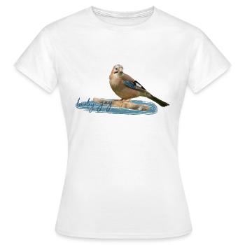 Jay - Women's T-Shirt - white - Front - AI Model Female 172 dark (172cm)