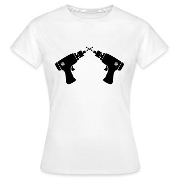 Drills - Women's T-Shirt - white - Front - AI Model Female 172 dark (172cm)