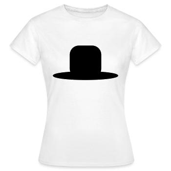 hut2 - Frauen T-Shirt - Weiß - Vorne - AI Model Female 172 dark (172cm)