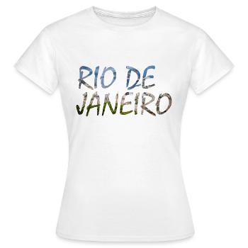 Rio de Janeiro - Frauen T-Shirt - Weiß - Vorne - AI Model Female 172 dark (172cm)