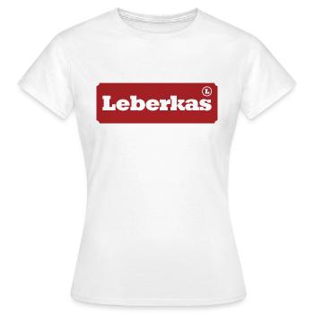 Leberkas - Frauen T-Shirt - Weiß - Vorne - AI Model Female 172 dark (172cm)