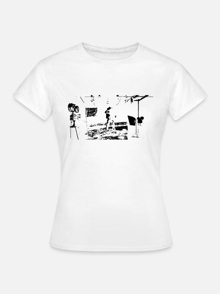 Fake Space - Frauen T-Shirt - Weiß
