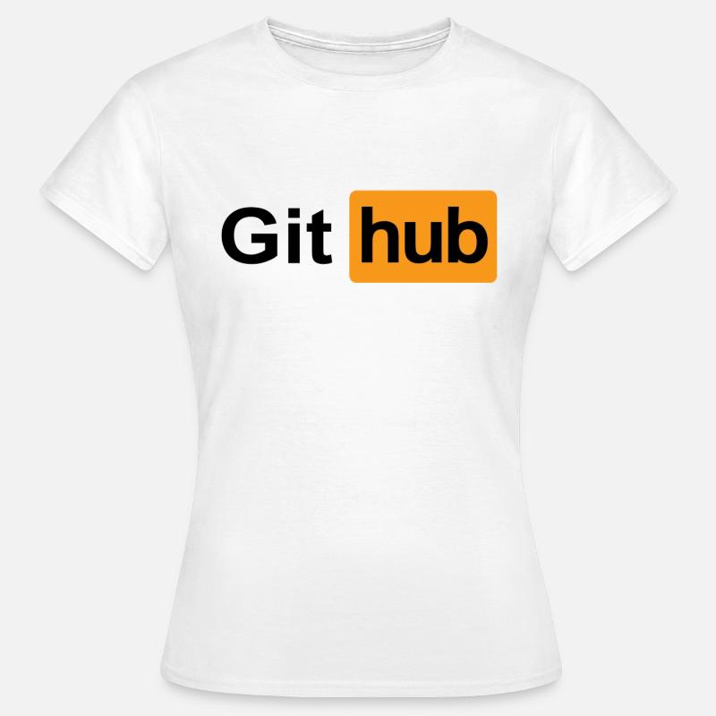 github logo - Frauen T-Shirt - Weiß