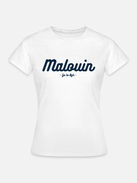Malouin - T-shirt Femme - blanc