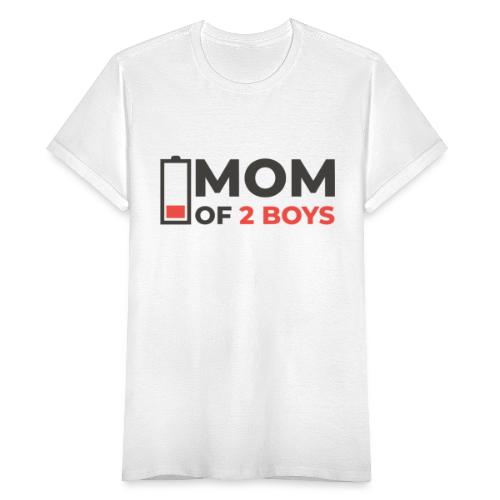Mom Of 2 Boys - Frauen T-Shirt