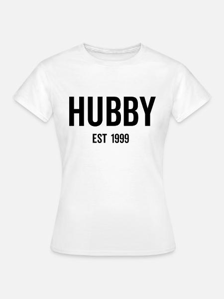 Ehemann Est 1999 - Frauen T-Shirt - Weiß