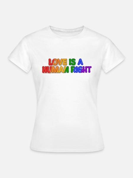 Pride Month Text 1 - Frauen T-Shirt - Weiß