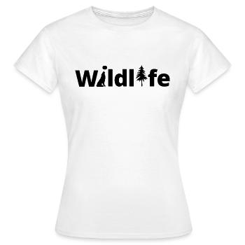 Wildlife - Women's T-Shirt - white - Front - AI Model Female 172 dark (172cm)