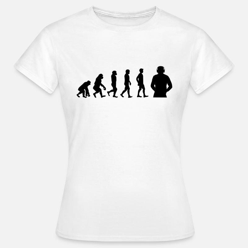DJ Evolution - T-shirt Femme - blanc