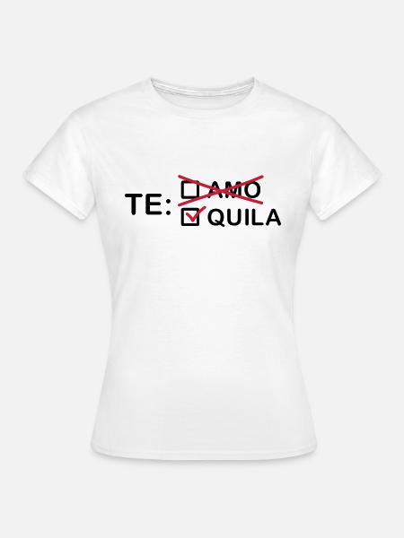 te_amo_quila_2_f2 - Frauen T-Shirt - Weiß