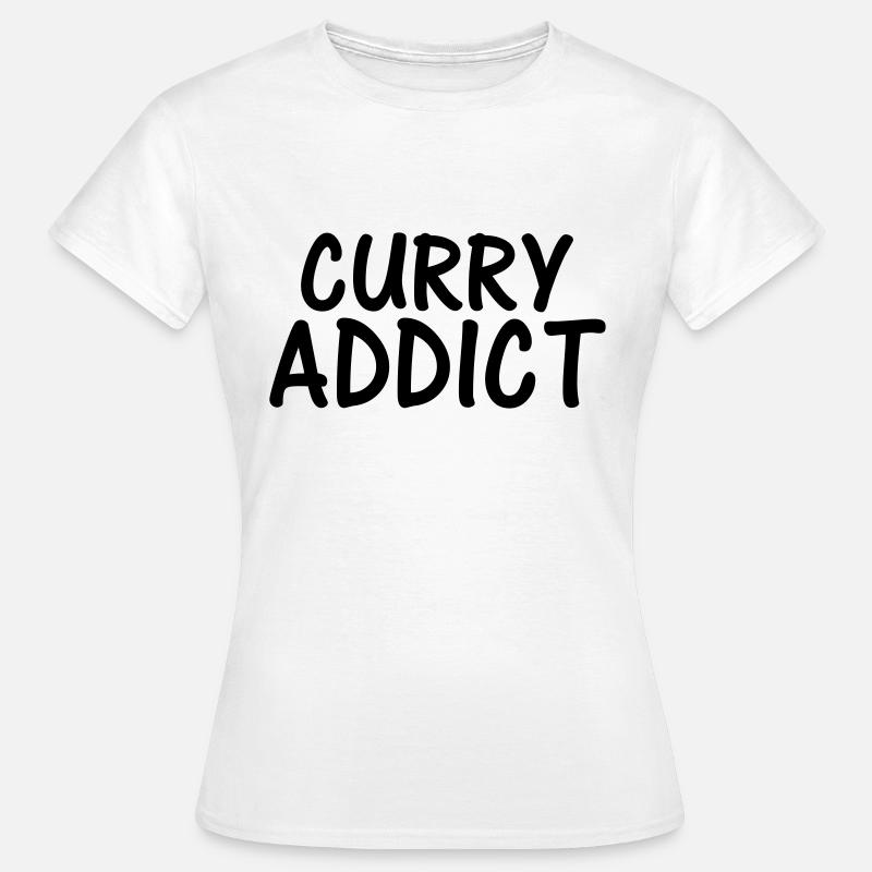 curry addict - Women's T-Shirt - white