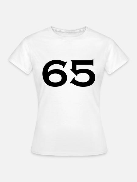 65 - Frauen T-Shirt - Weiß
