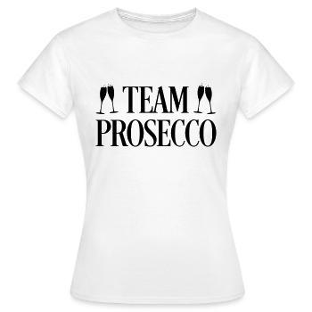 Équipe Prosecco - T-shirt Femme - blanc - Devant - AI Model Female 172 dark (172cm)