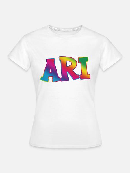 Ari - Frauen T-Shirt - Weiß