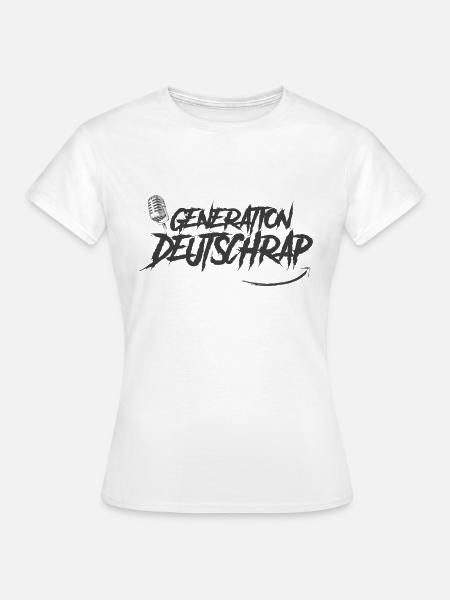 Generation Deutschrap - Frauen T-Shirt - Weiß