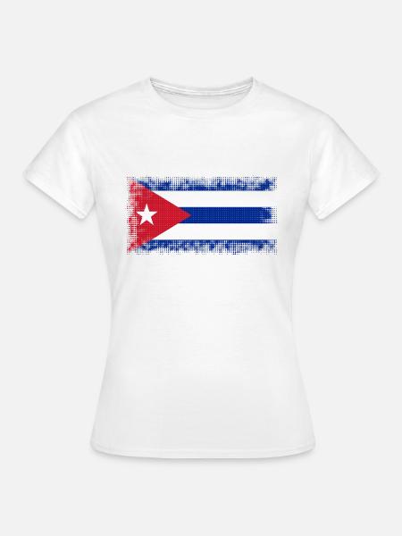 Kuba - Frauen T-Shirt - Weiß