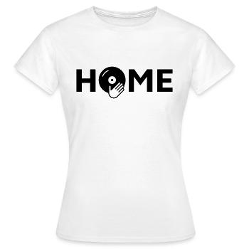 Partyhaus, Disko, Musikhaus - Frauen T-Shirt - Weiß - Vorne - AI Model Female 172 dark (172cm)