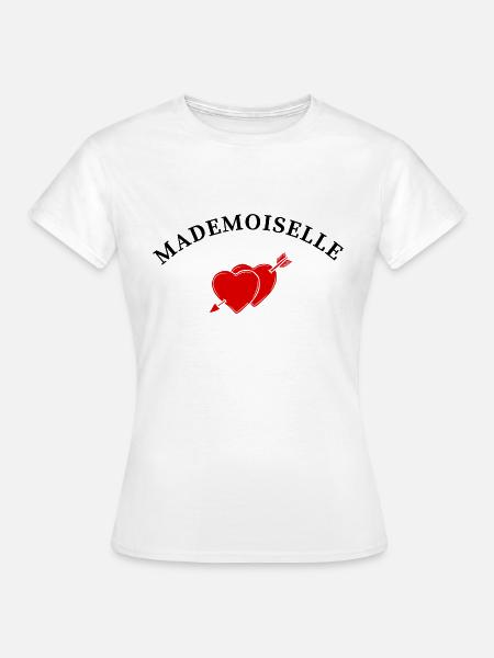 Fräulein Herzpfeil - Frauen T-Shirt - Weiß