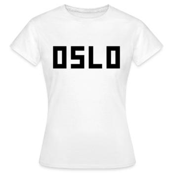 Oslo - T-shirt Femme - blanc - Devant - AI Model Female 172 dark (172cm)