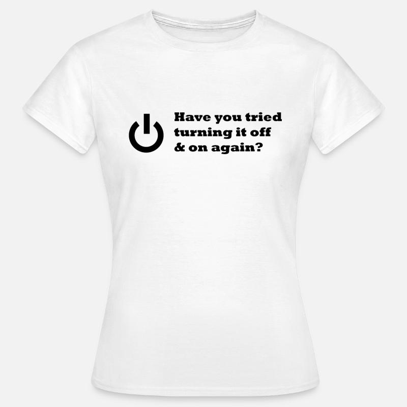 Computer science funny computer nerd geek - Women's T-Shirt - white