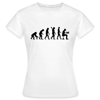 Journalist - Frauen T-Shirt - Weiß - Vorne - AI Model Female 172 dark (172cm)