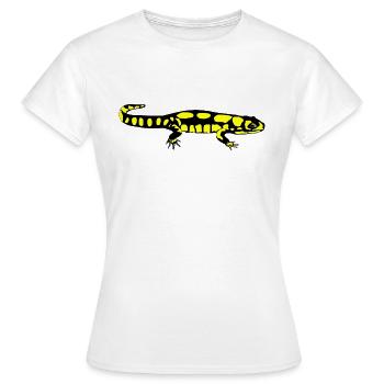 Salamander - Frauen T-Shirt - Weiß - Vorne - AI Model Female 172 dark (172cm)
