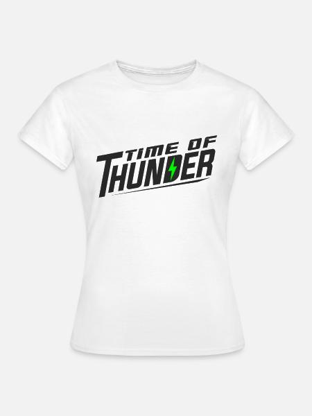 GREEN POWER - Frauen T-Shirt - Weiß
